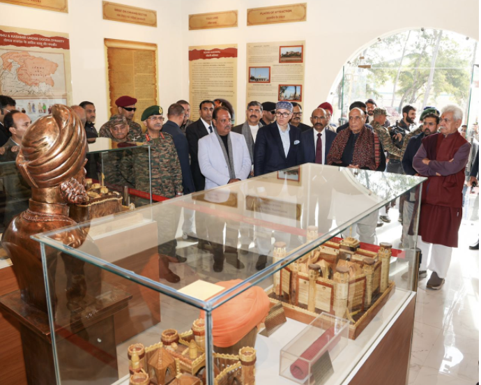 Rajnath Singh Inaugurates Heritage Museum, Hoists 108-Foot Tricolour In Jammu